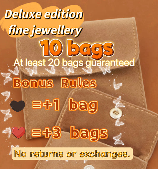10 bags of titanium steel jewelry items (LUXURY)
